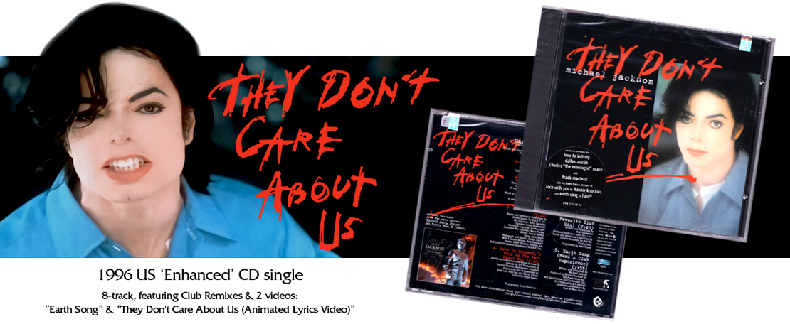 They Don't Care About Us - US Enhanced CD Promo